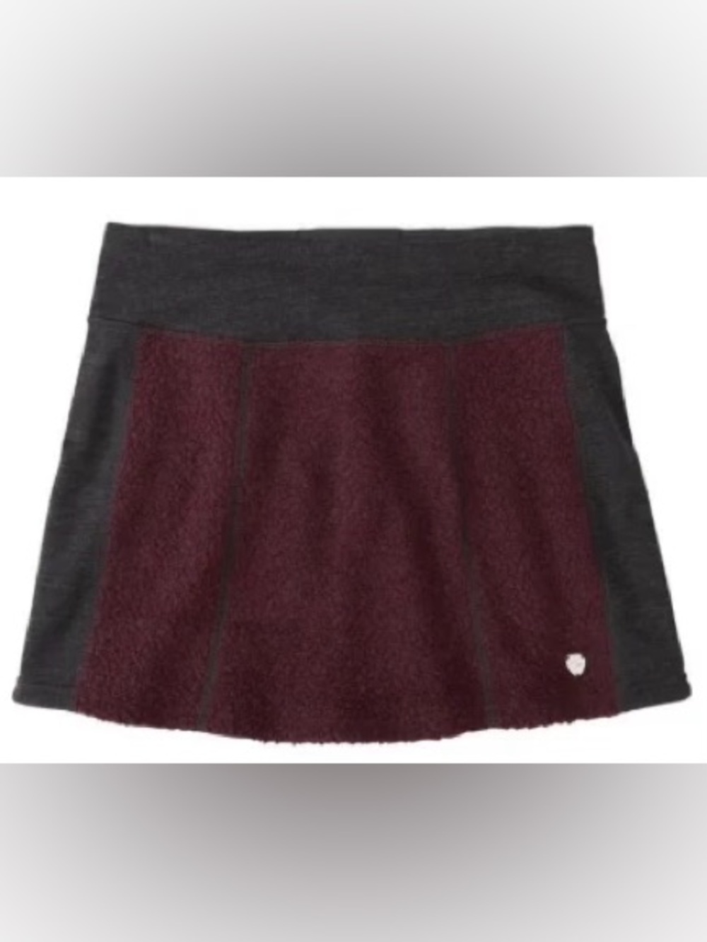 KUHL Mountain Maven Kozet Wool Mini Skirt size Maroon Small